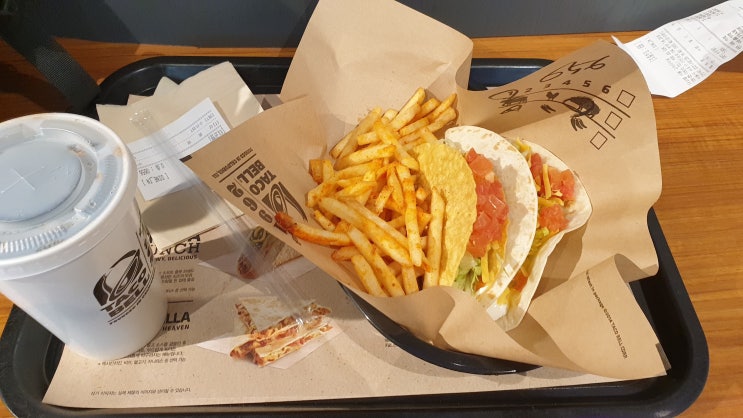  간단한 멕시코 음식 타코벨[강남 고속 터미널점]