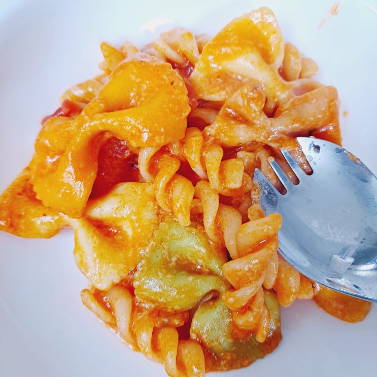   아기파스타 10분파스타 아이도어른도 맛있게 뚝딱
