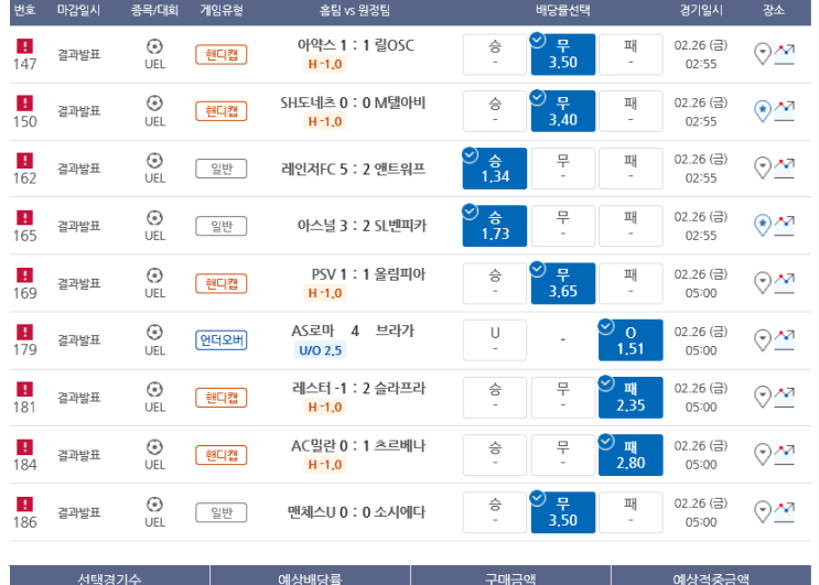 프로토 26일 공유조합 및 3,500배 적중