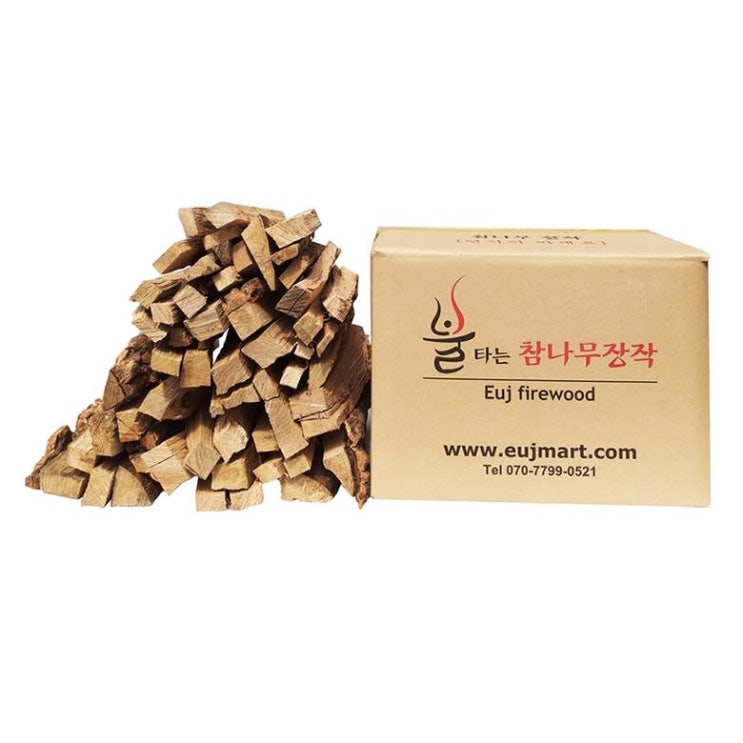  [대박할인] 유진 불타는 참나무 캠핑장작 10kg 9,900 원︎ 