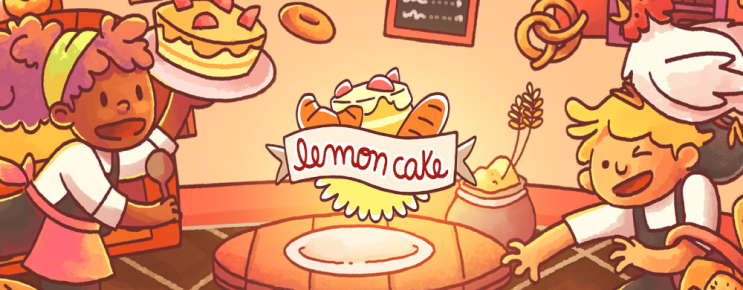 신작 스팀 인디게임, 레몬 케이크 맛보기 Lemon Cake
