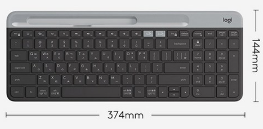 PC와 휴대폰 동시에 연결 가능한 멀티 키보드 로지텍 K580