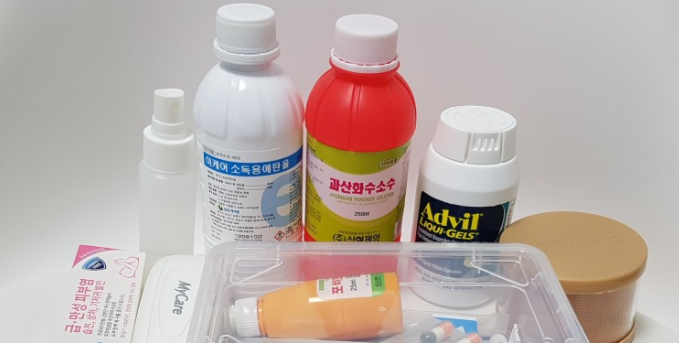  상황별 소독약 사용법