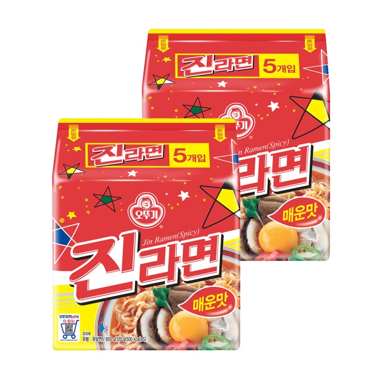 당신만 모르는 오뚜기 진라면 매운맛 120 g, 10개 추천해요