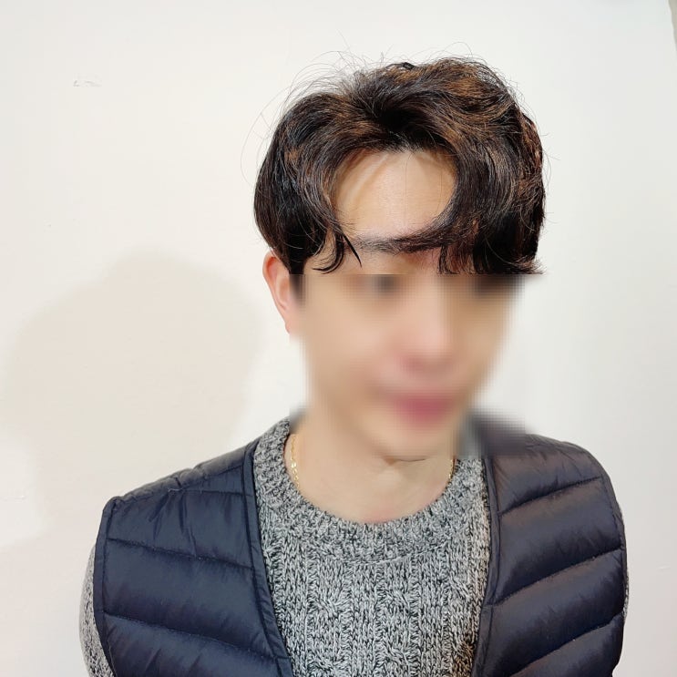  홍대1인미용실/상수미용실/곱슬 심한 머리도 가일펌으로 깔끔하고 손질편하게 완성했어요 