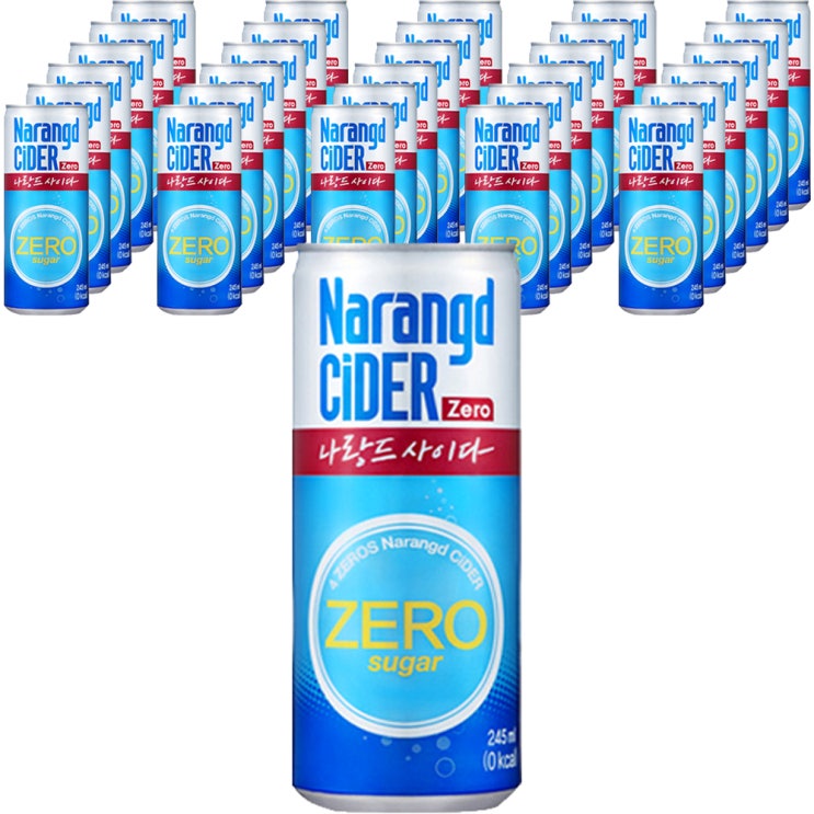 후기가 정말 좋은 나랑드사이다 제로., 245ml, 60개 ··· 후기가 정말 좋은 나랑드사이다 제로., 245ml, 60개 ···