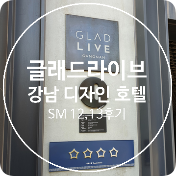  [디자인 호텔] 글래드 라이브 강남 후기