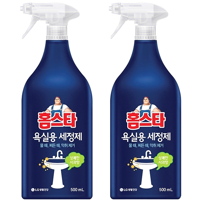 선호도 높은 홈스타 욕실용 세정제, 500ml, 2개 ··· 선호도 높은 홈스타 욕실용 세정제, 500ml, 2개 ···
