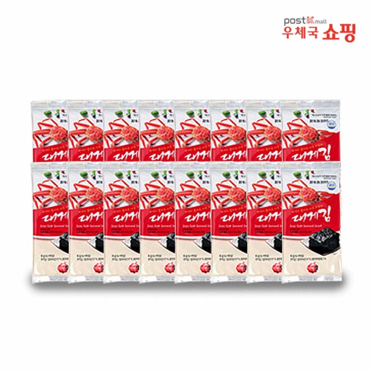 구매평 좋은 우체국쇼핑 바다향가득 대게김 도시락김 4g*16봉 세트, 1세트 추천합니다 구매평 좋은 우체국쇼핑 바다향가득 대게김 도시락김 4g*16봉 세트, 1세트 추천합니다