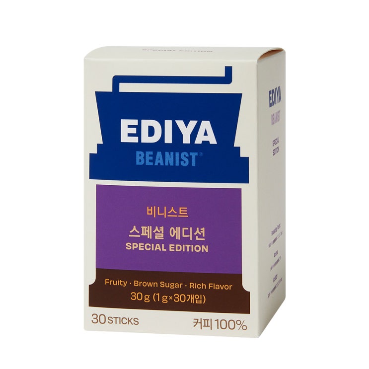 선호도 높은 이디야 비니스트 스페셜 에디션 원두커피믹스, 1g, 30개(로켓배송) 좋아요 선호도 높은 이디야 비니스트 스페셜 에디션 원두커피믹스, 1g, 30개(로켓배송) 좋아요