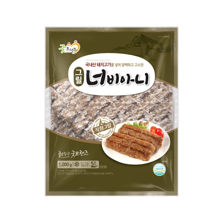 리뷰가 좋은 굿프랜즈 너비아니 1000g, 단품 추천합니다