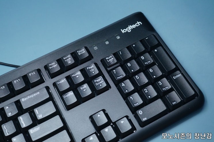  로지텍 유선 데스크탑 세트 MK120 NEW 리뷰