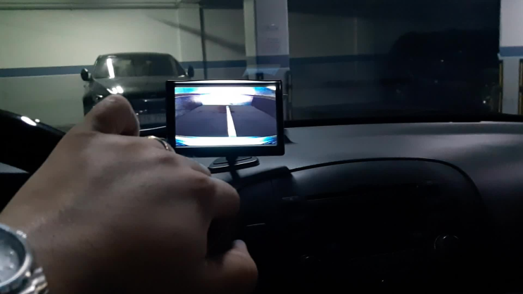  구 NF 후방카메라 + 디스플레이 설치