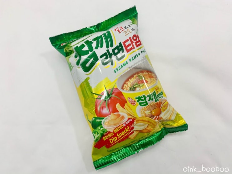  빙그레 오뚜기 콜라보! 편의점 신상 과자 참깨라면타임