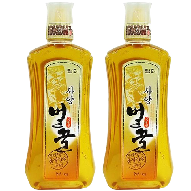 가성비 좋은 담터 사양 벌꿀, 1kg, 2개입 좋아요