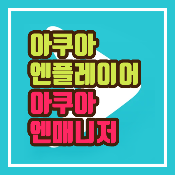  아이패드 AQUA NPLAYER / Aqua NManager  인강 필수 프로그램 다운로드 & 수동 설치 방법 :: 파인더 정보 공유