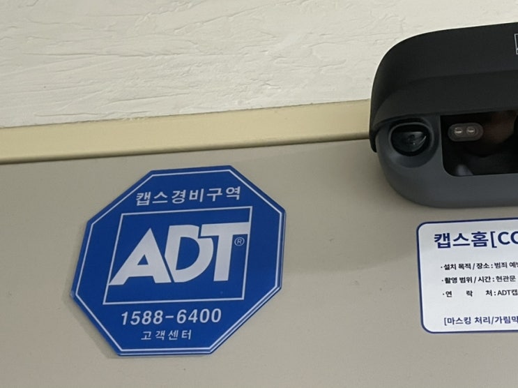  현관문cctv, 1인가구 캡스홈도어가드 픽했어요! 든든 그자체