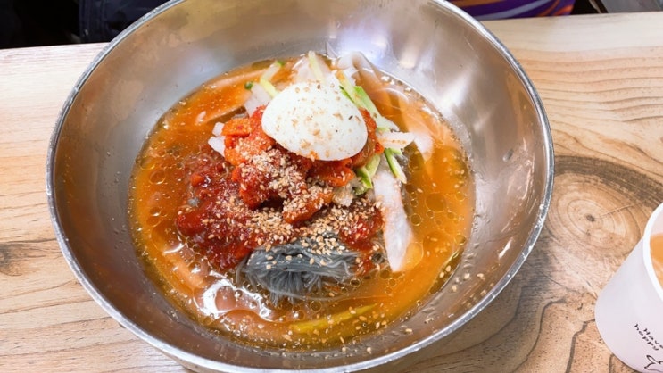 티비에도 세차례 방영된 경기도 죽전 맛집 황재코다리냉면