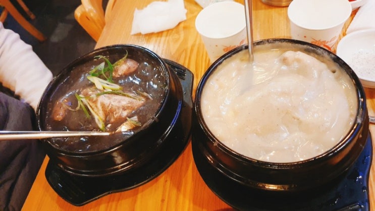  [신림 삼계탕 맛집] 환절기 건강챙기러 들깨삼계탕과 흑임자삼계탕 먹고온 포도원삼계탕