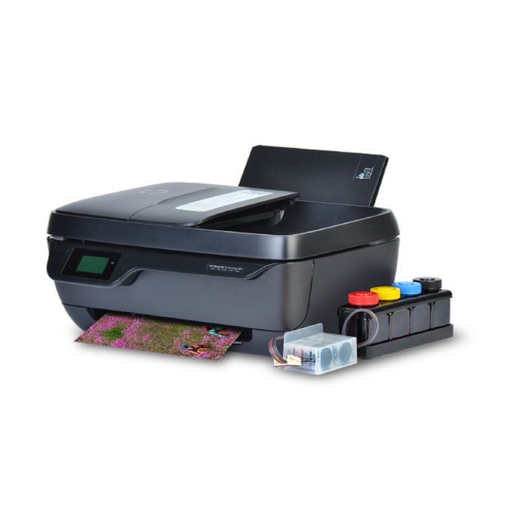의외로 인기있는 HP 3833 무한잉크복합기 잉크젯 프린터 팩스복합기, HP3833 무한잉크 팩스복합기 600ML 완제품 좋아요
