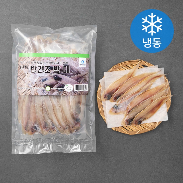 인지도 있는 살맛나요 반건조 박대 3팩 (냉동), 690g, 1팩(로켓배송) 좋아요