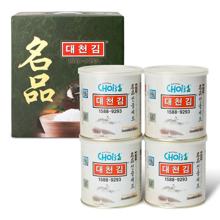 선호도 좋은 대천김 명품 캔김 선물세트 S704, 1세트(로켓배송) ··· 선호도 좋은 대천김 명품 캔김 선물세트 S704, 1세트(로켓배송) ···