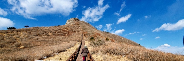  겨울산행 추천 합천 황매산. 황매산 영화주제공원에서 시작하는 황매산 최단코스.
