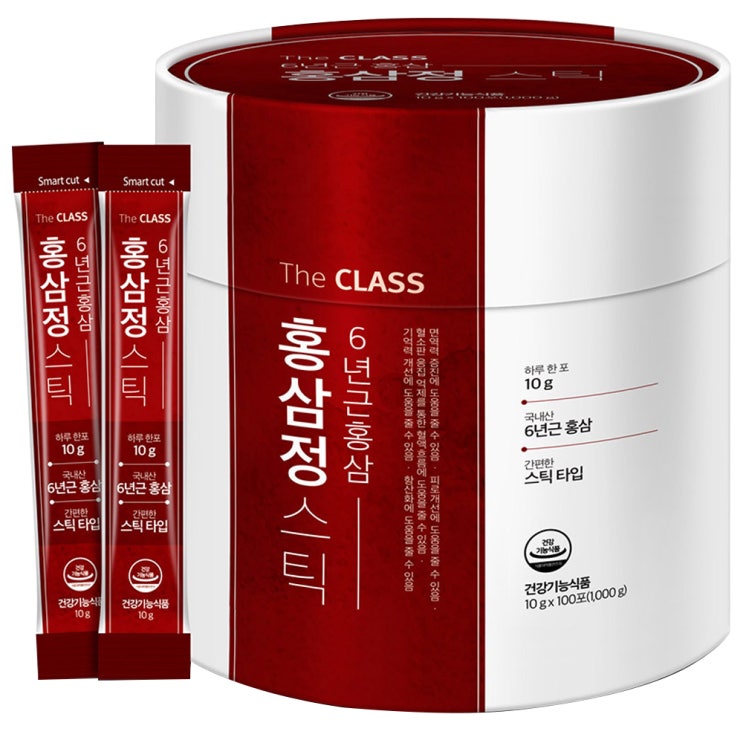 당신만 모르는 더클래스 6년근 홍삼정 스틱, 10g, 100포(로켓배송) 추천해요 당신만 모르는 더클래스 6년근 홍삼정 스틱, 10g, 100포(로켓배송) 추천해요