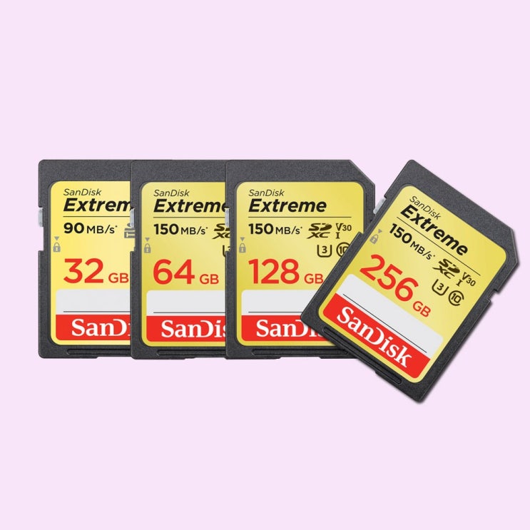 가성비갑 샌디스크 익스트림 프로 Class10 SD카드 SDXV5 128GB 256GB ··· 가성비갑 샌디스크 익스트림 프로 Class10 SD카드 SDXV5 128GB 256GB ···