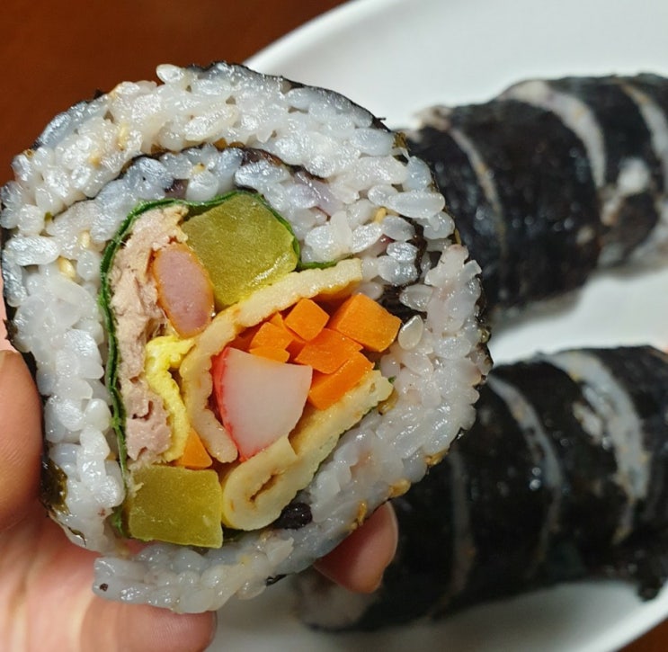  김밥만들기/김밥재료/참치김밥만들기/참치김밥/매운김밥/분식/분식메뉴/점심메뉴추천