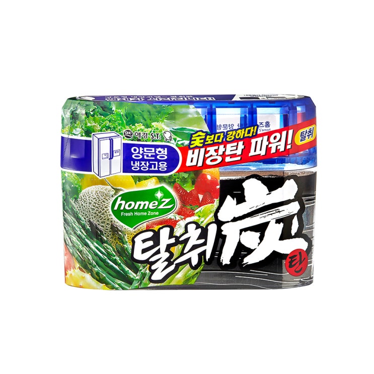 인기 많은 홈즈 탈취탄 양문형 냉장고용 본품, 240g, 1개(로켓배송) 추천합니다