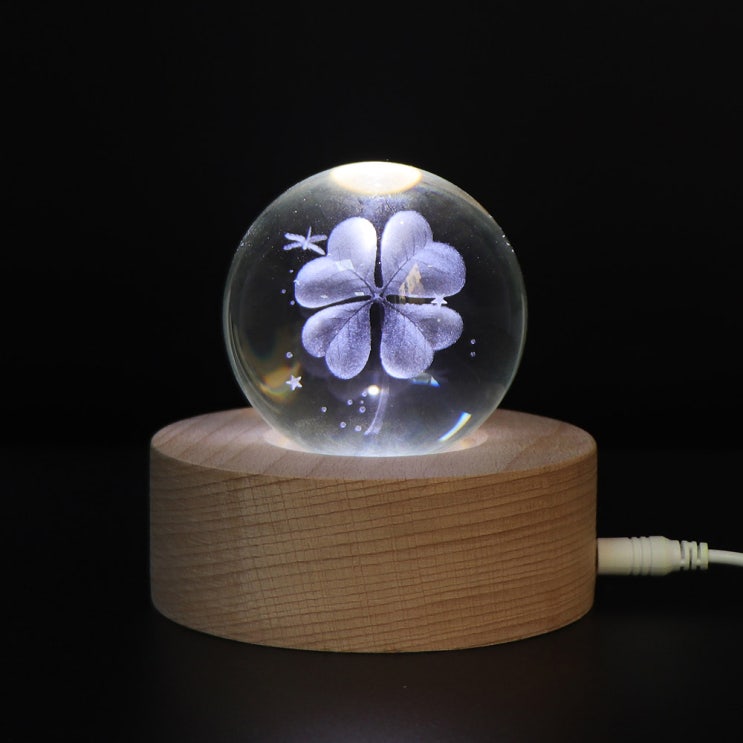 잘팔리는 아트조이 LED 3D 크리스탈 구슬 무드등, 행운클로버(로켓배송) 추천해요 잘팔리는 아트조이 LED 3D 크리스탈 구슬 무드등, 행운클로버(로켓배송) 추천해요