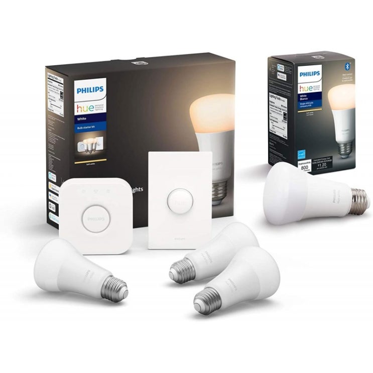 후기가 정말 좋은 필립스 휴 화이트 LED 스마트 버튼 스타터 키트(필립스 휴 화이트 A19 LED 스마트 전구 포함) -, 1, 단일옵션 ··· 후기가 정말 좋은 필립스 휴 화이트 LED 스마트 버튼 스타터 키트(필립스 휴 화이트 A19 LED 스마트 전구 포함) -, 1, 단일옵션 ···
