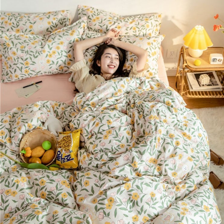 가성비 좋은 엔틱침대인테리어 에침대 베바닥재 노르딕 풀패딩 4종 순면 코튼 침대시트 이불커버 100 기숙사 침대싱글 갓 세가지, 꽃자수원 ··· 가성비 좋은 엔틱침대인테리어 에침대 베바닥재 노르딕 풀패딩 4종 순면 코튼 침대시트 이불커버 100 기숙사 침대싱글 갓 세가지, 꽃자수원 ···