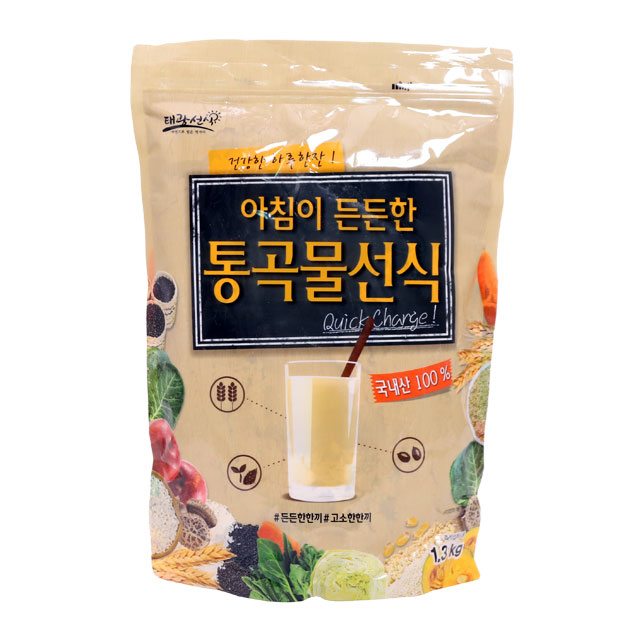 인기 급상승인 태광선식 아침이 든든한 통곡물선식, 1.3kg, 1개(로켓배송) 추천해요