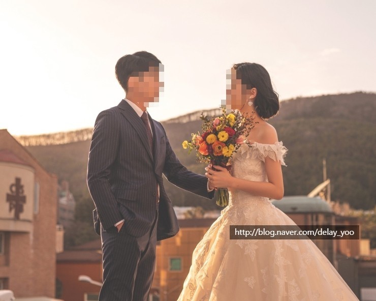  웨딩 스튜디오 촬영 준비