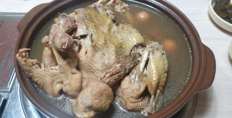  청양 맛집, 현지인 백숙 맛집 추천 '장곡민박산장' 한방옻닭 한방엄나무닭