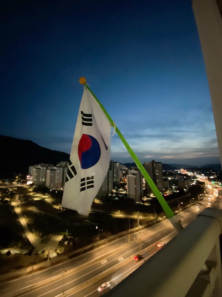  3.1절이니 태극기 게양해야지 