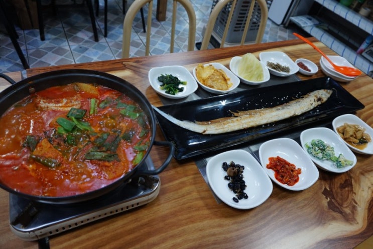  [제주 모슬포 호정이네] 갈치조림 주문하면 통갈치구이가 서비스
