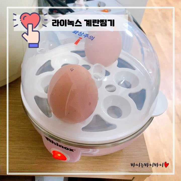 라이녹스 계란찜기 :: 바쁜아침 간단하게 준비 끝