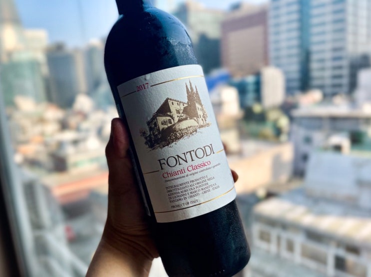  탄닌맛 터지는 폰토디 끼안띠 클라시코 와인 FONTODI Chianti Classico Wine