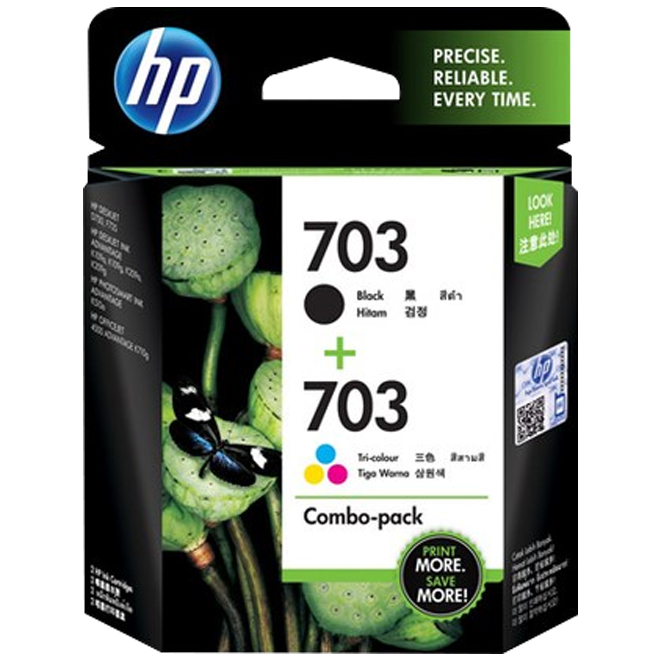 구매평 좋은 HP No.703 정품잉크 콤보팩 F6V32AA, 블랙 + 3색, 1세트 ··· 구매평 좋은 HP No.703 정품잉크 콤보팩 F6V32AA, 블랙 + 3색, 1세트 ···