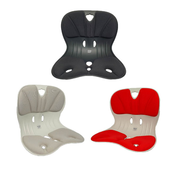 갓성비 좋은 에이블루 커블체어 와이더 자세 교정 보정의자 허리받침 추석선물 (색상선택) 자세교정의자, 블랙 좋아요