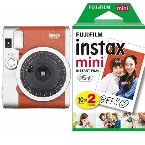 선호도 좋은 후지필름 instax mini LiPlay 인스탁스 미니 90+사은품 필름, 후지필름 인스탁스 미니 90 브라운 +사은품 필름 추천해요