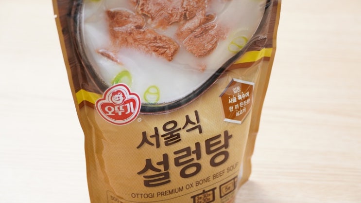  오뚜기 서울식 설렁탕 진하고 담백한 간편식 국물요리