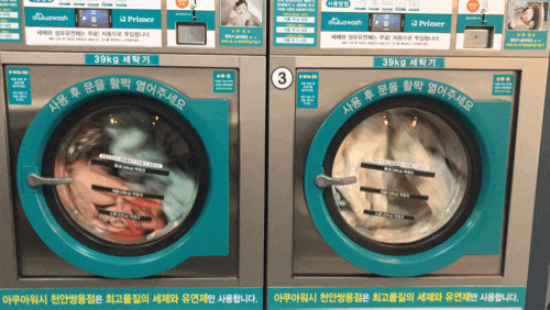 쌍용동 24시 아쿠아워시 친환경 셀프빨래방 카페트 이불세탁 / 슬쌍디아빠