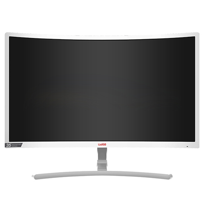  유디아 60cm FHD 커브드 144 게이밍 AE 모니터 화이트, EDGE 24CG W (무결점)