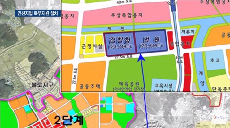  사람몰리는 흥행수표 법조타운, 검단에 들어온다