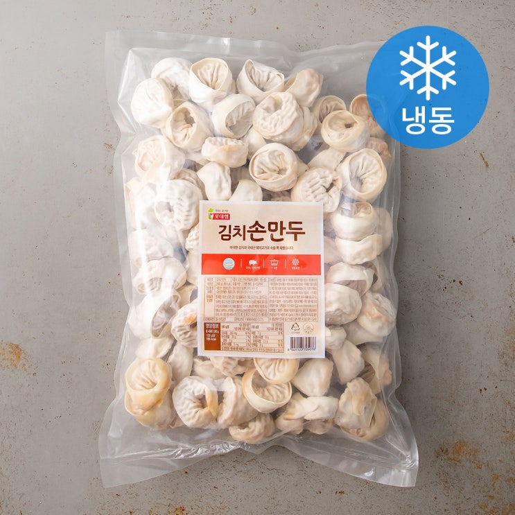 가성비 뛰어난 롯데햄 김치손만두 (냉동), 2800g, 1개(로켓배송) 좋아요 가성비 뛰어난 롯데햄 김치손만두 (냉동), 2800g, 1개(로켓배송) 좋아요