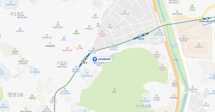  부산광역시 금정구 서동 코킹작업 , 삼한여명아파트 시공 사례